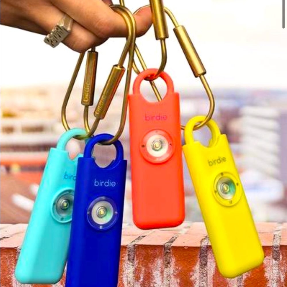 She’s BIRDIE- personal safety alarm- NWT- for women by women- orange